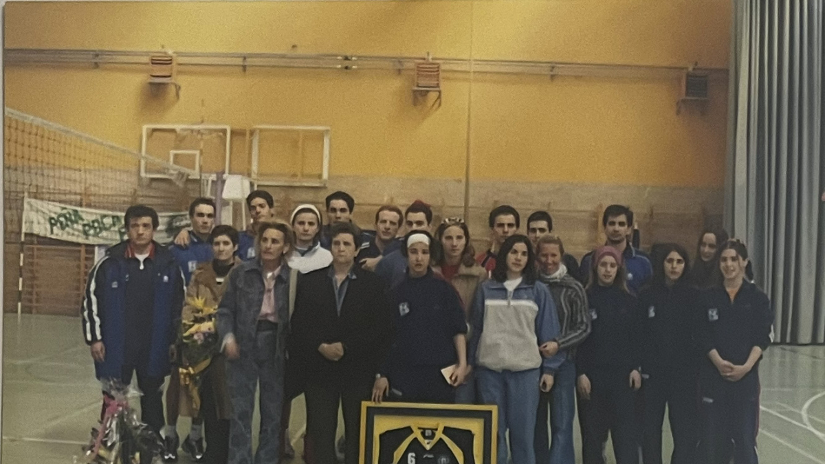 Uno de los primeros homenajes a José Luis Blasco tras su fallecimiento en 2001.