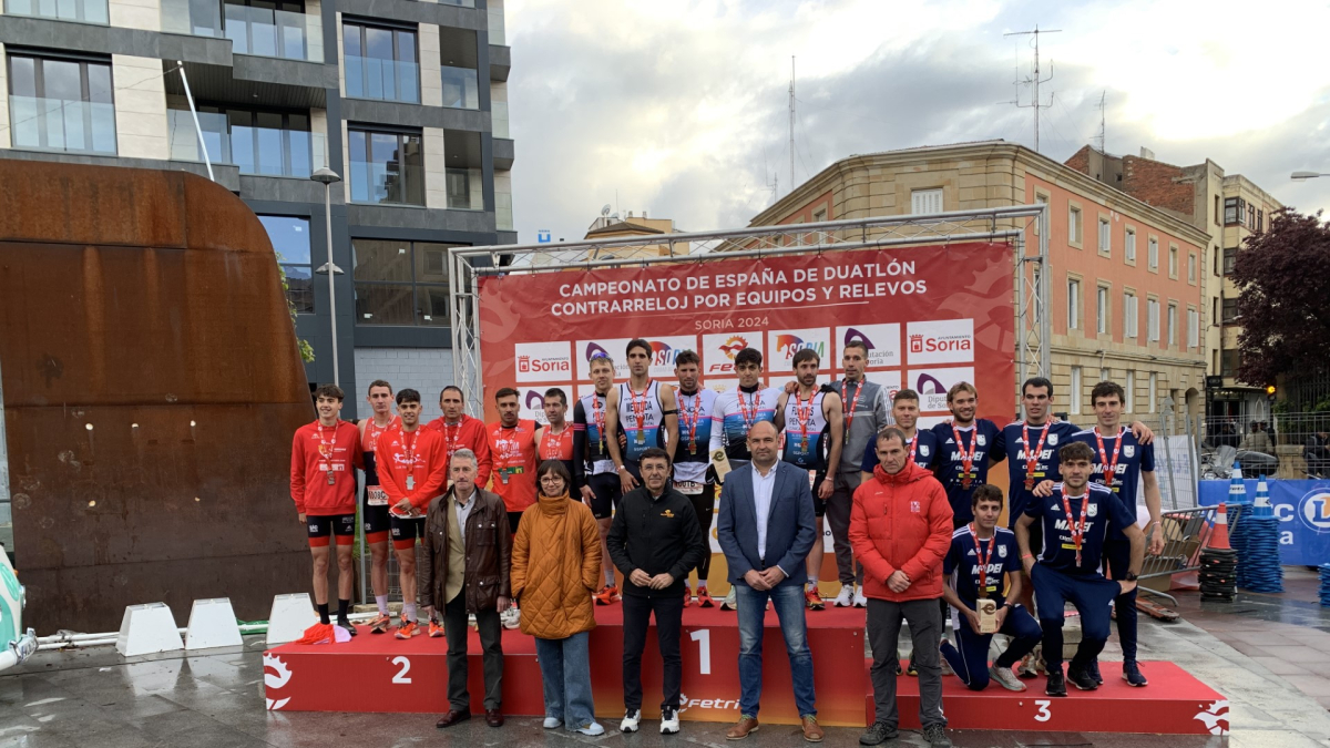 El espectáculo del duatlón protagonista este fin de semana en Soria.