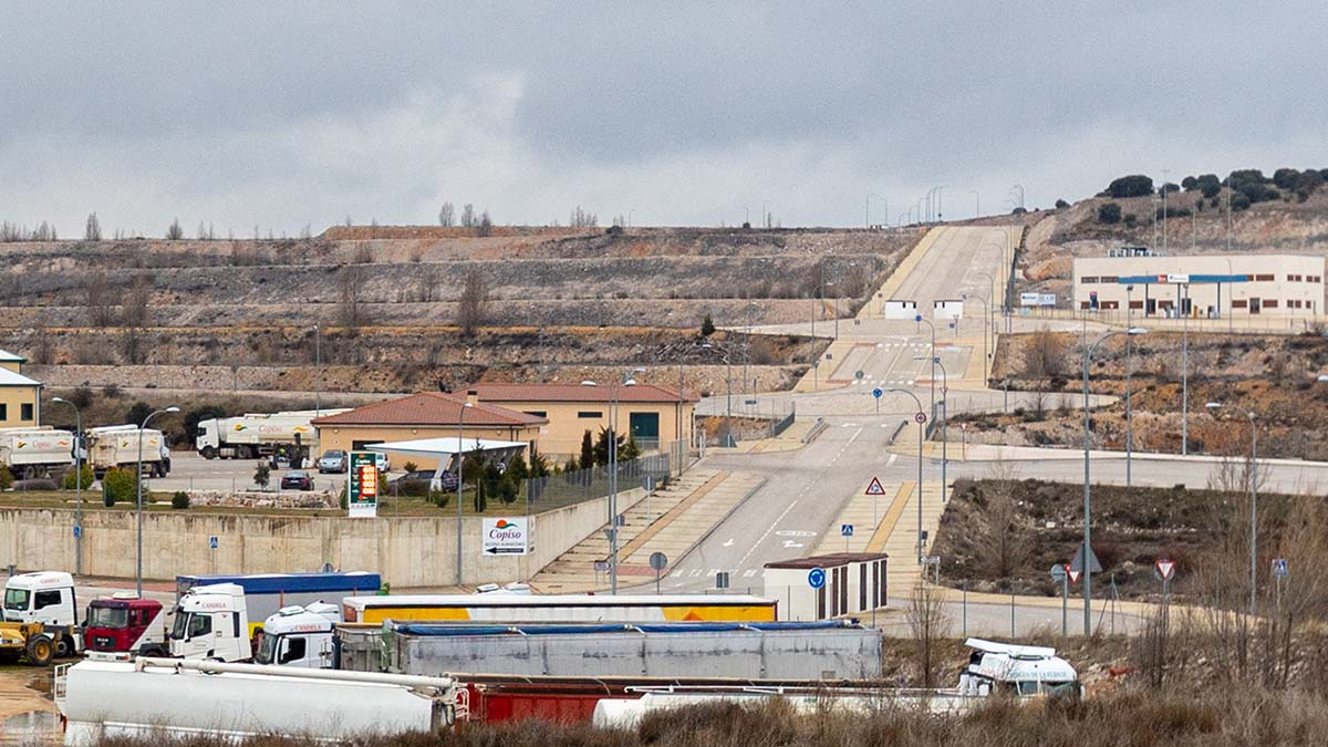 Vista del polígono de Valcorba.