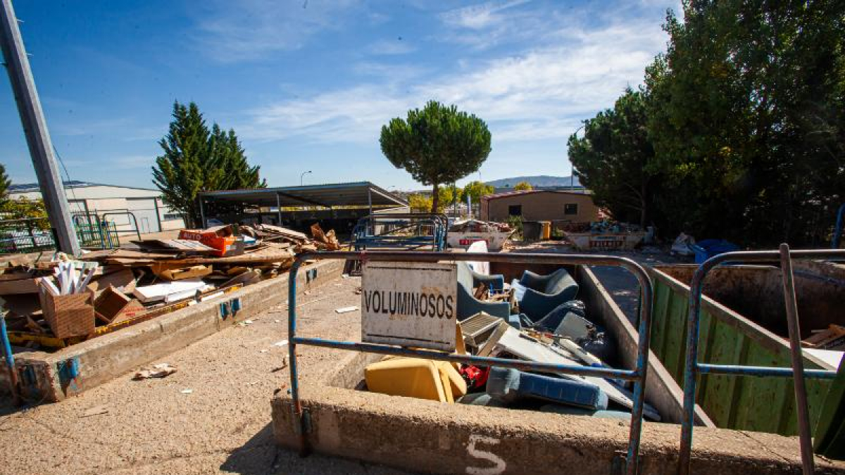 Punto limpio en una imagen reciente.