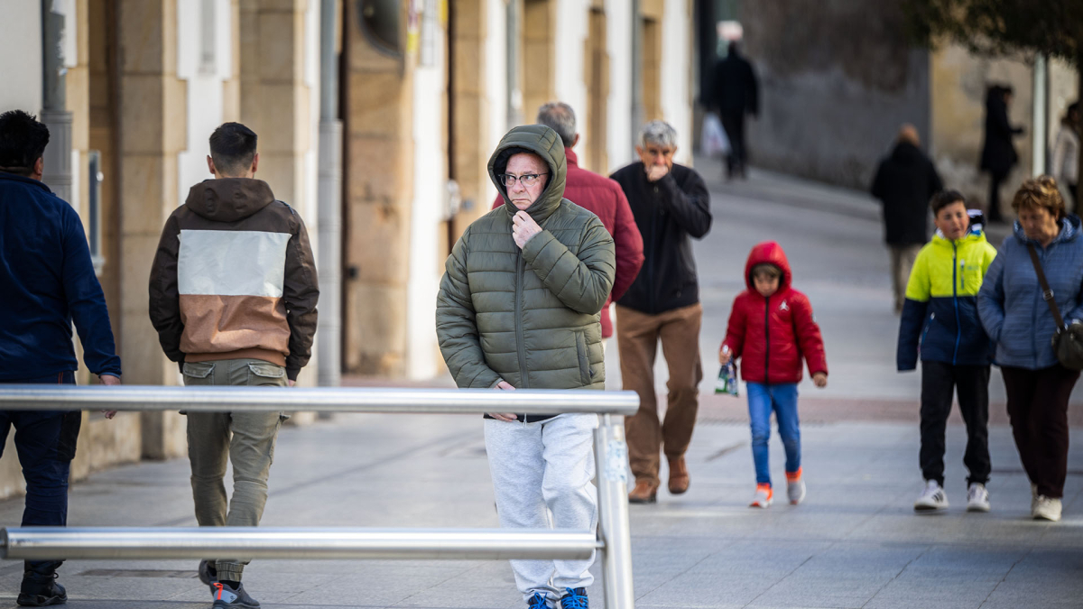 La semana pasada dejó también episodios de frío y abrigos en Soria.