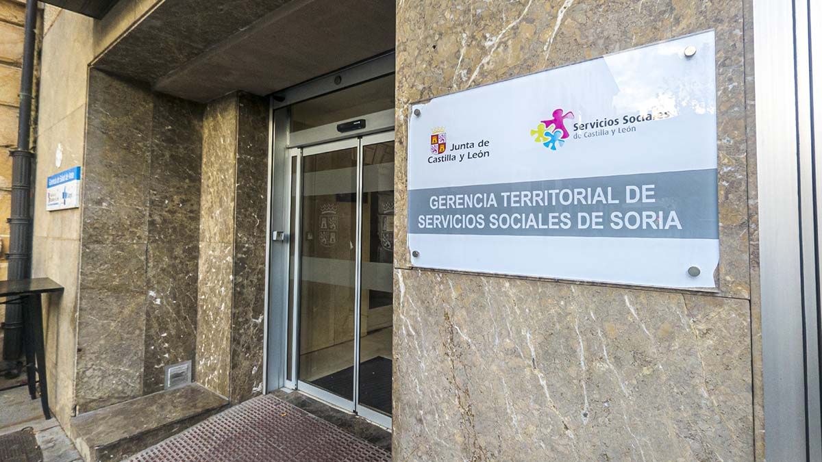 Dependencias de Servicios Sociales de la Junta en Soria.