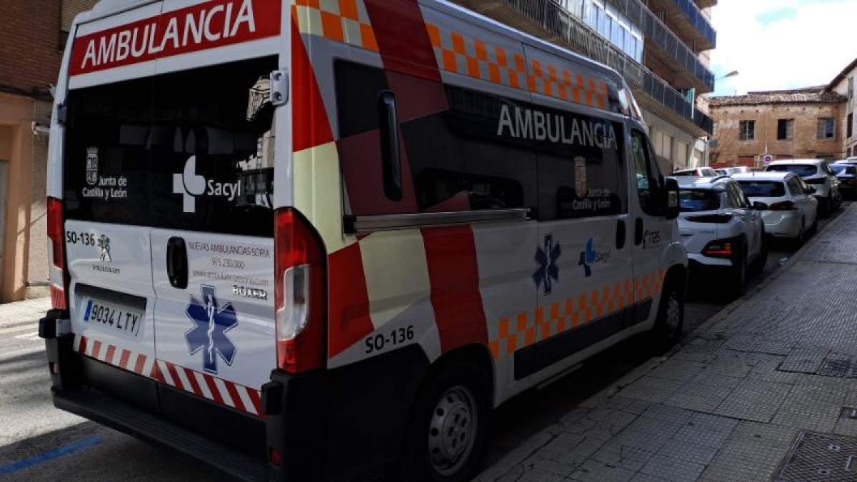 Vehículo de Nuevas Ambulancias Soria.