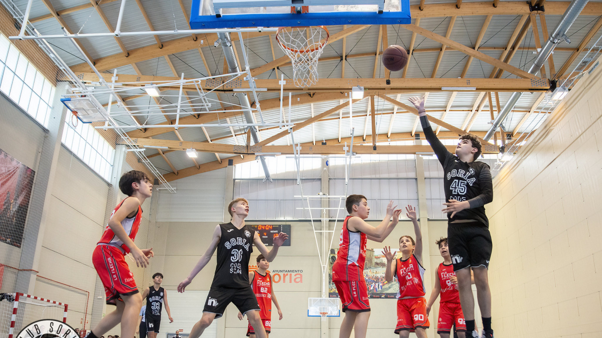 El CSB Codesian A, equipo infantil del club soriano, pugnará por la fase final de Copa.