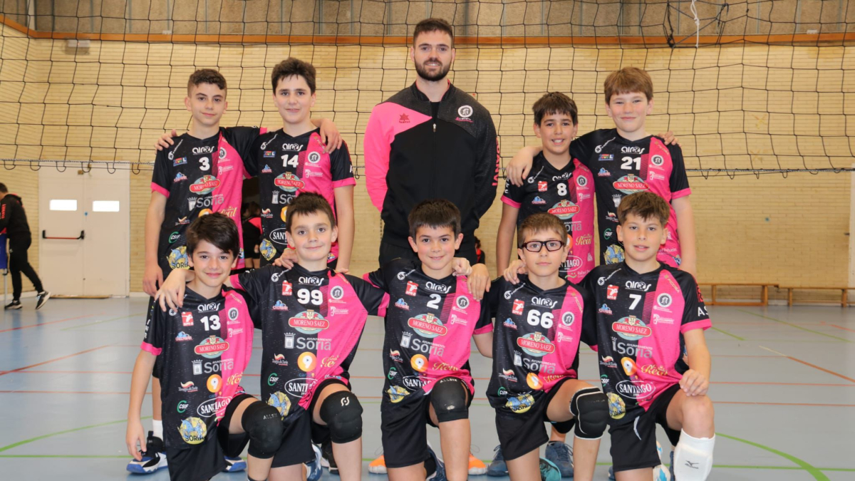 Plantilla del Sporting Santo Domingo Alevín Masculino.