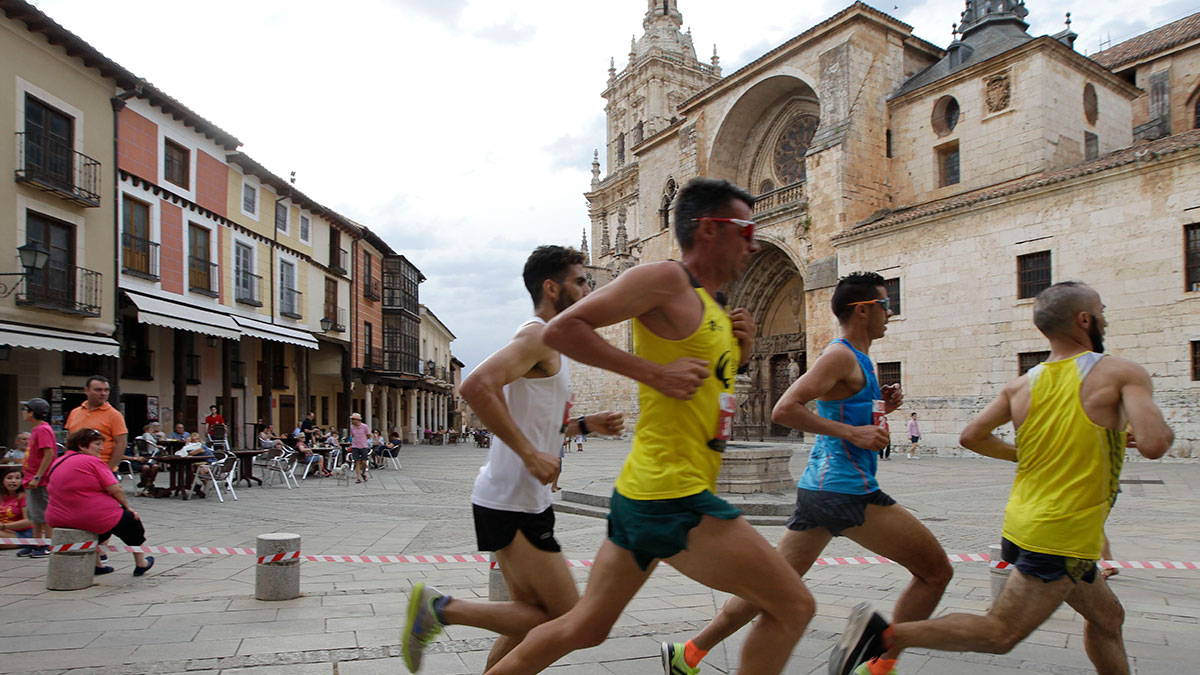Imagen de la Media Maratón de El Burgo de Osma de anteriores ediciones.