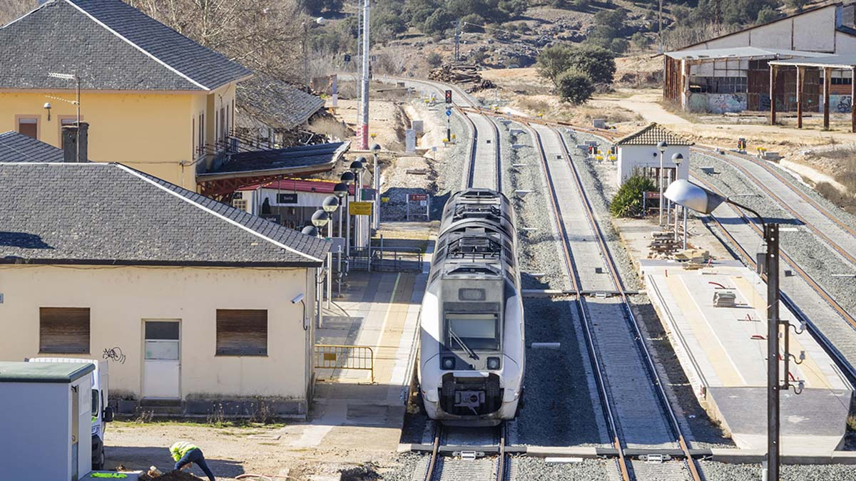 Vista de la estación del Cañuelo.