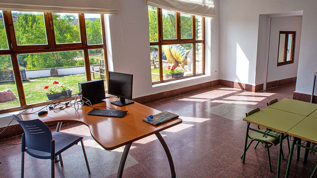 Colegio rural en Soria.