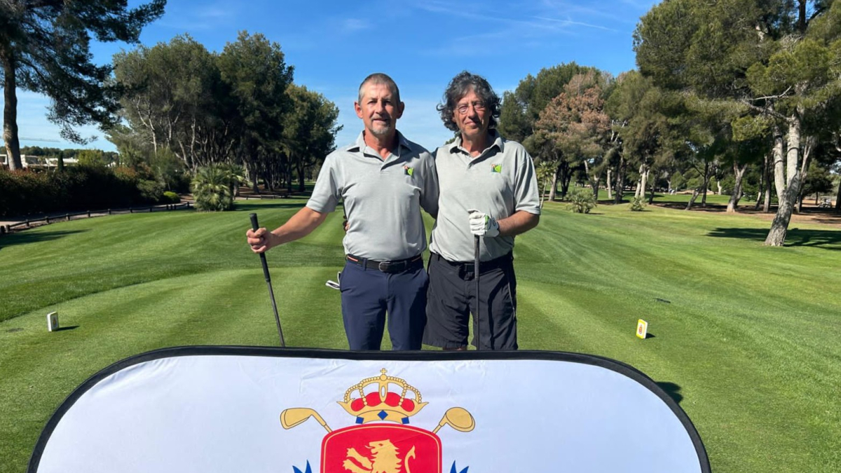 José Javier Sainz y Mario Rodríguez compiten en el Campeonato de España Sénior.