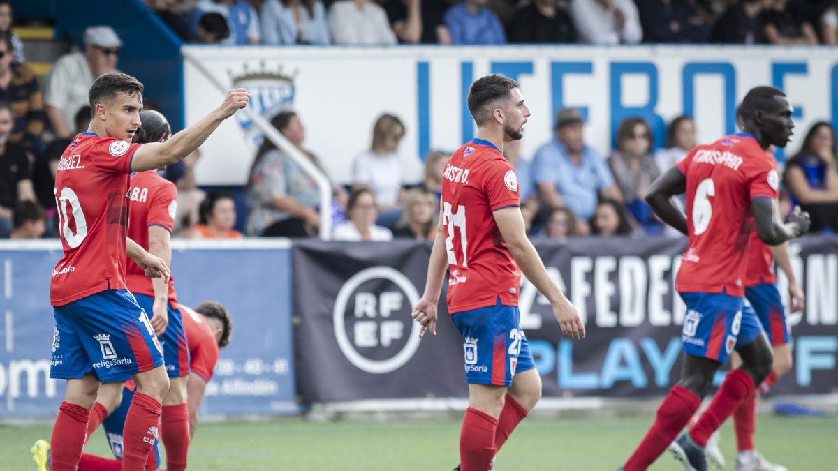 El Numancia cedía el empate a dos en Utebo en el minuto 89