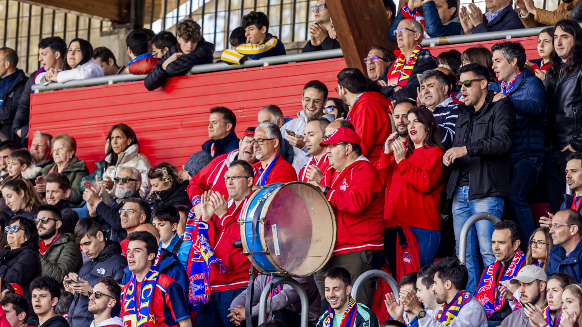 El Numancia estará muy arropado por sus aficionados en el choque de vuelta ante el Utebo.
