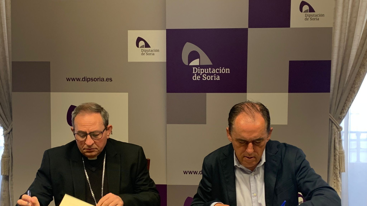 Abilio Martínez, a la izquierda, y Benito Serrano, a la derecha.