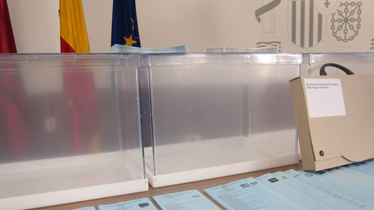 Papeletas para elecciones europeas