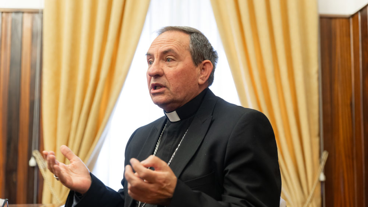 El obispo de Osma-Soria, Abilio Martínez Varea.