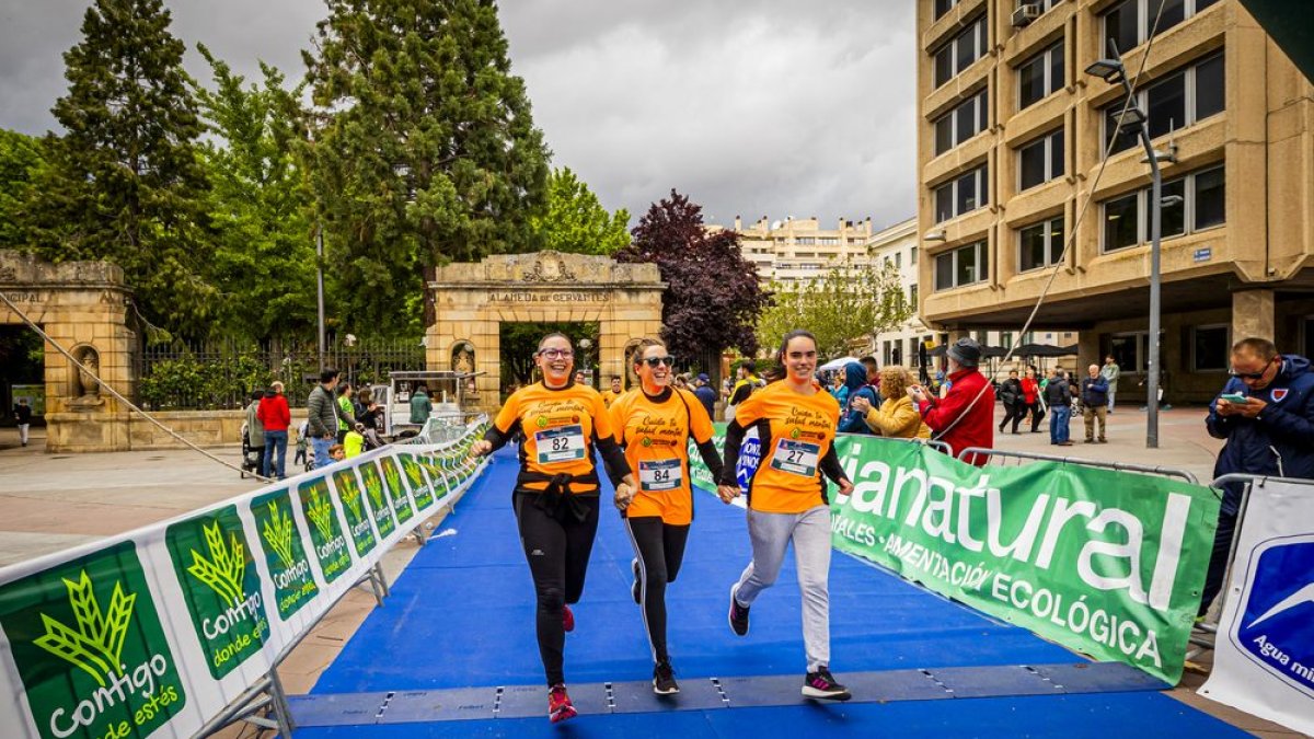 Imagen de la primera edición de la Carrera de empresas celebrada el año pasado