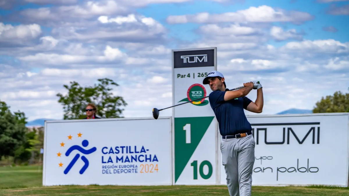 Daniel Berná durante un torneo de esta temporada.