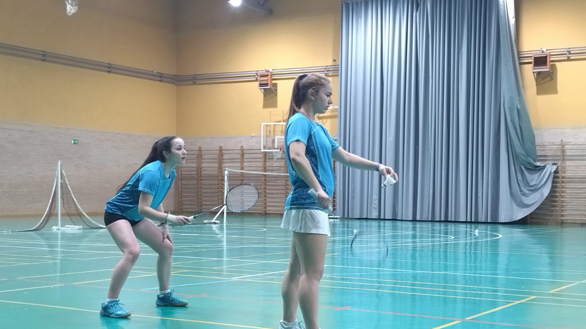 La pareja formada por Daniela Corchón y Ana Peñáranda fue segunda en dobles sénior.