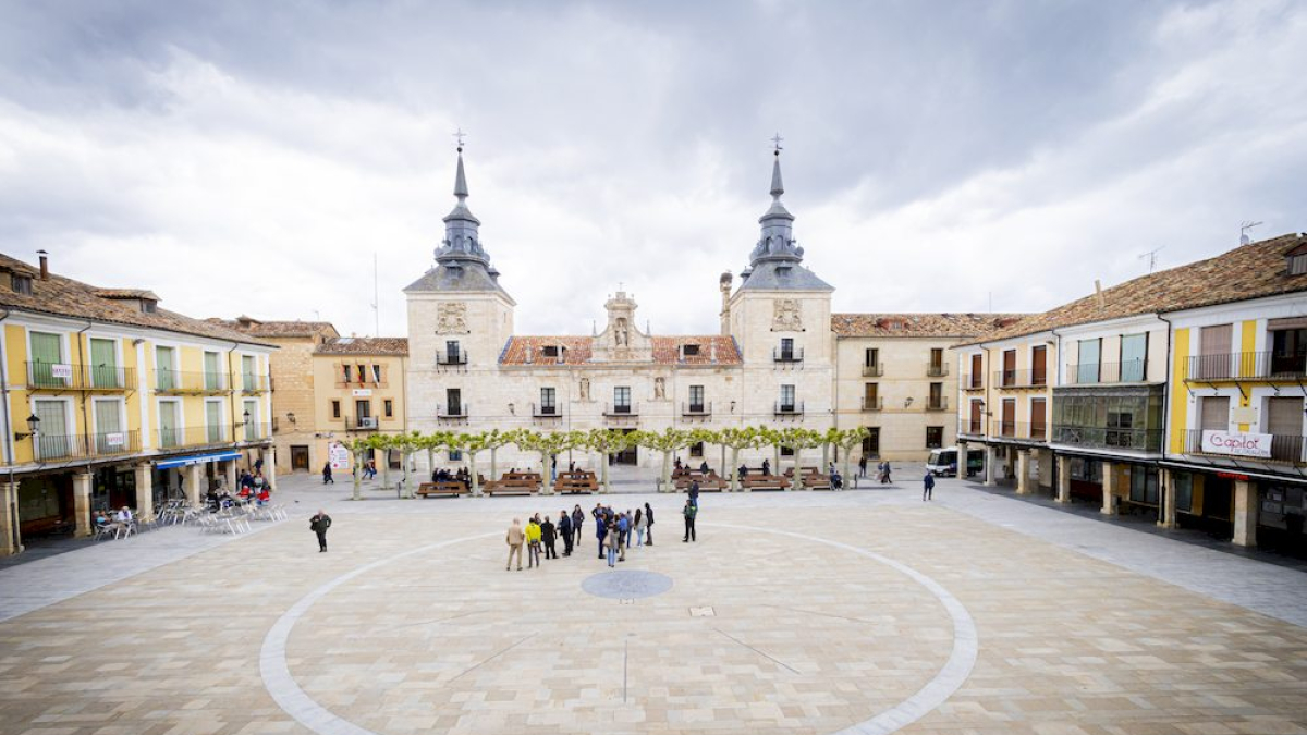 Plaza de El Burgo de Osma.