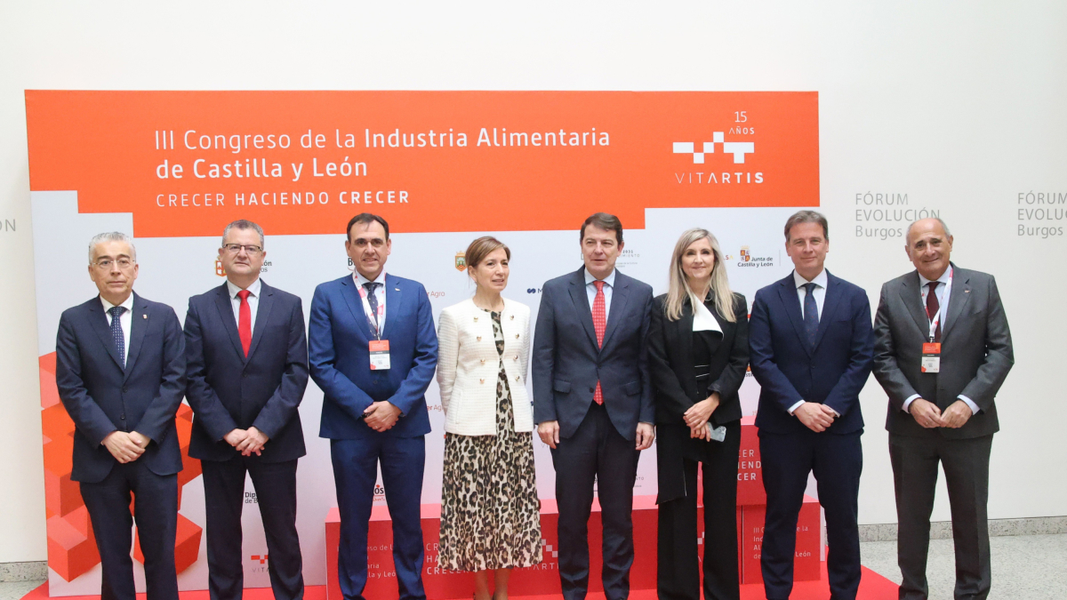 Foto de familia de los asistentes al Congreso Agroalimentario.