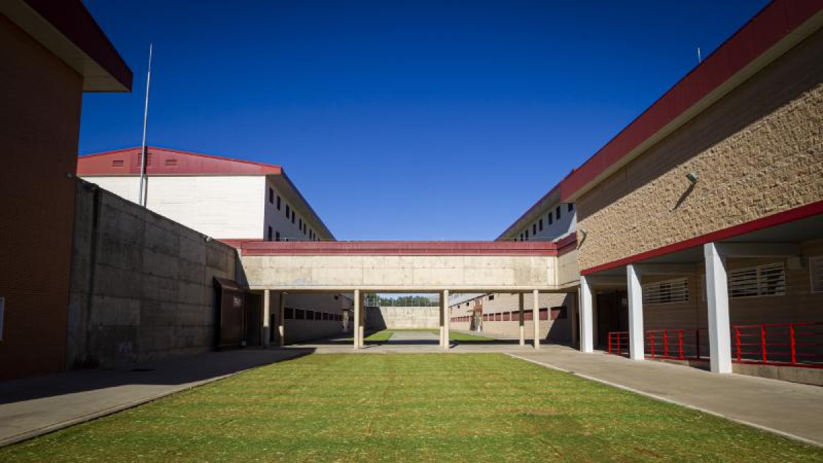 Instalaciones interiores de la cárcel de Soria.