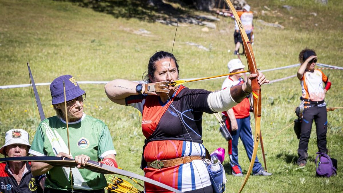 Las dianas estaban instaladas en Valonsadero