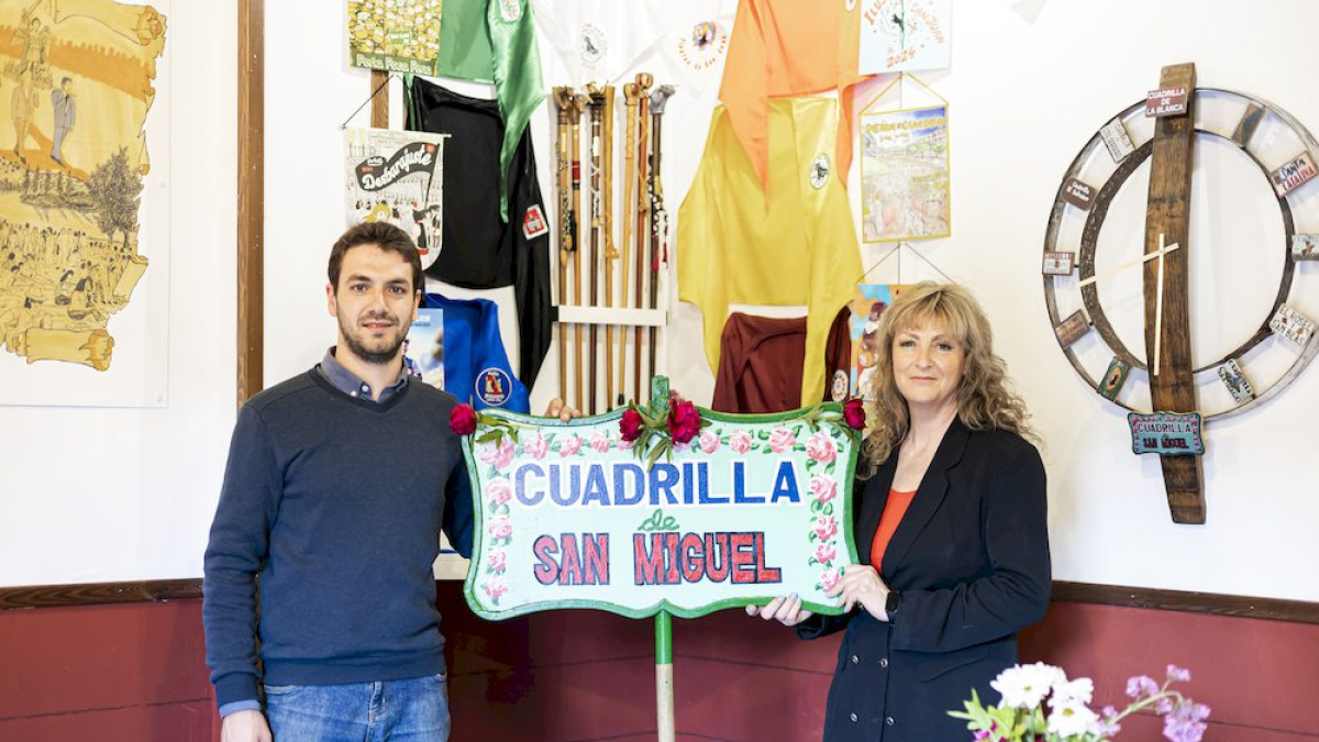 Cruz Sevillano y David Romera son los jurados de la cuadrilla de San Miguel.