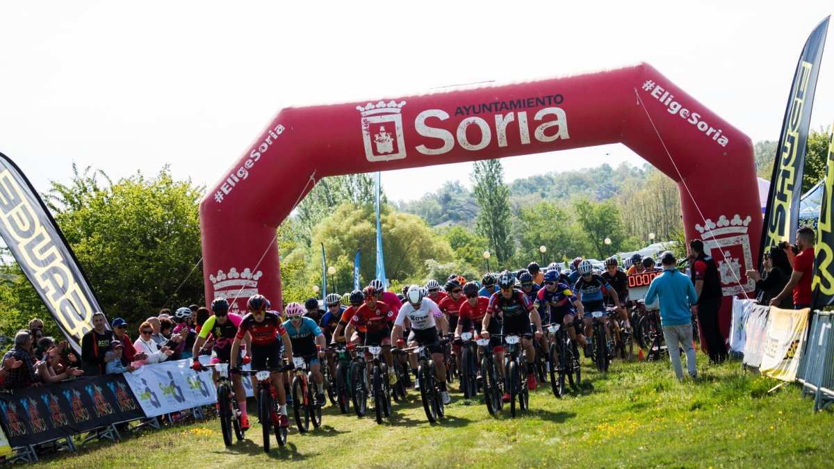 Una prueba de BTT en la provincia.