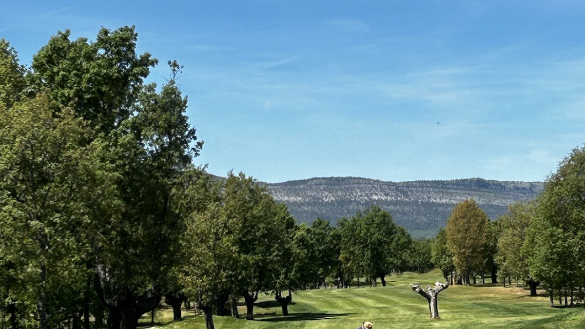 Una imagen del Club de Golf Soria con sede en Pedrajas.