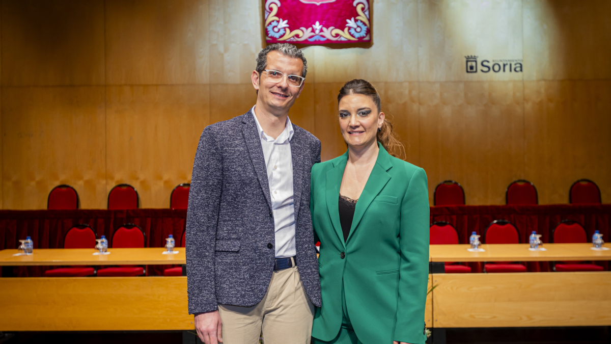 Fernando José Orden y Sara Gonzalo. MARIO TEJEDOR