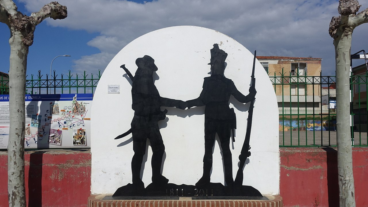 Monumento a la batalla de Osonilla en Tardelcuende.