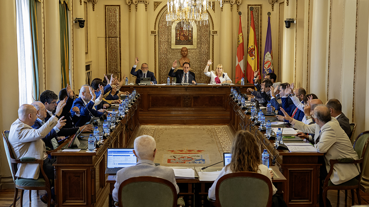 Imagen del pleno de la Diputación celebrado este viernes.