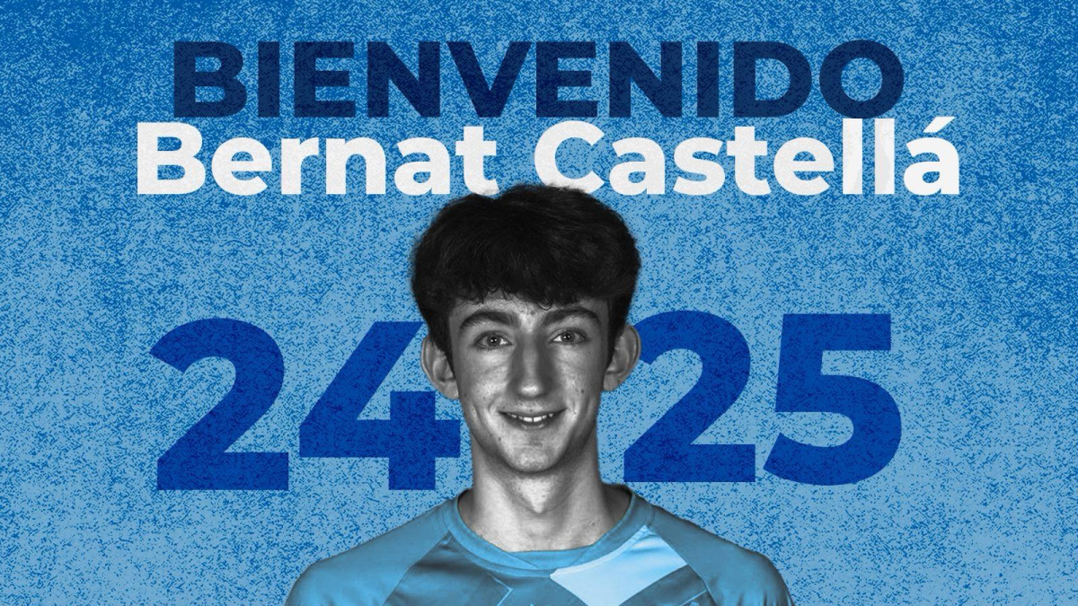 Bernat Castellá completa la posición de colocador del Grupo Herce.