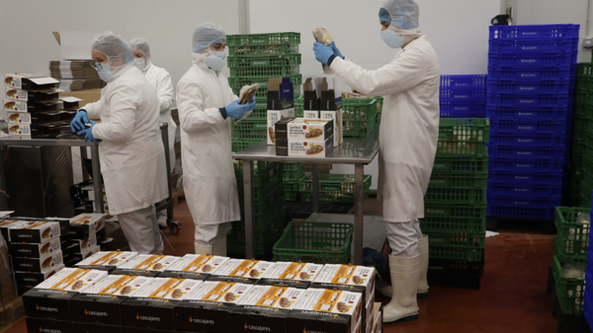 Empresa alimentaria Cascajares.