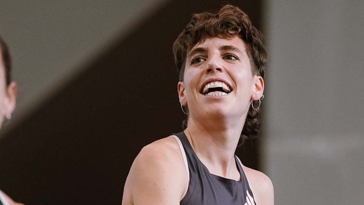 Marta Pérez corre esta noche en Vallehermoso.