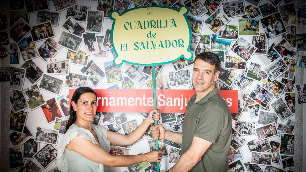 María Garcés y Francisco Hernando son los jurados de la cuadrilla de El Salvador.