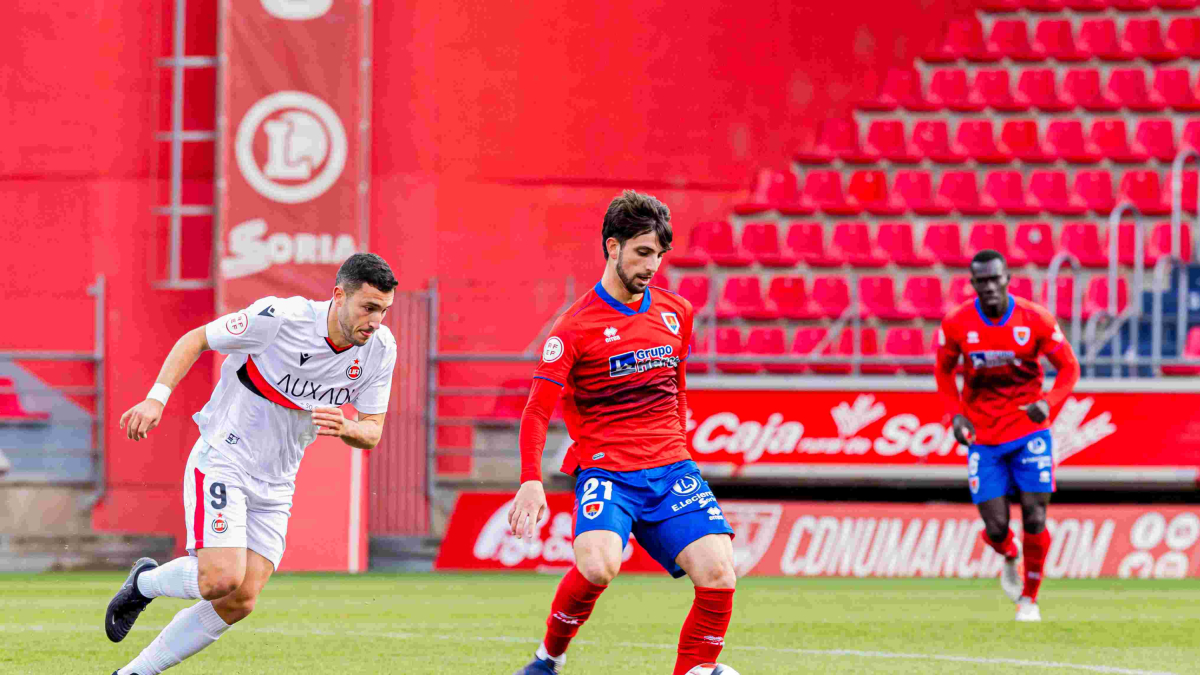 Cristian Delgado será uno de los grandes referentes del Numancia del próximo curso.