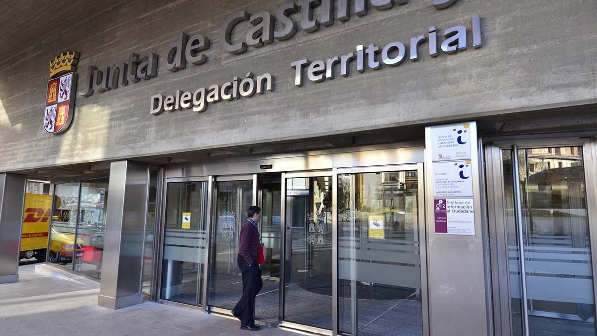 Sede la Delegación Territorial de la Junta de Castilla y León.