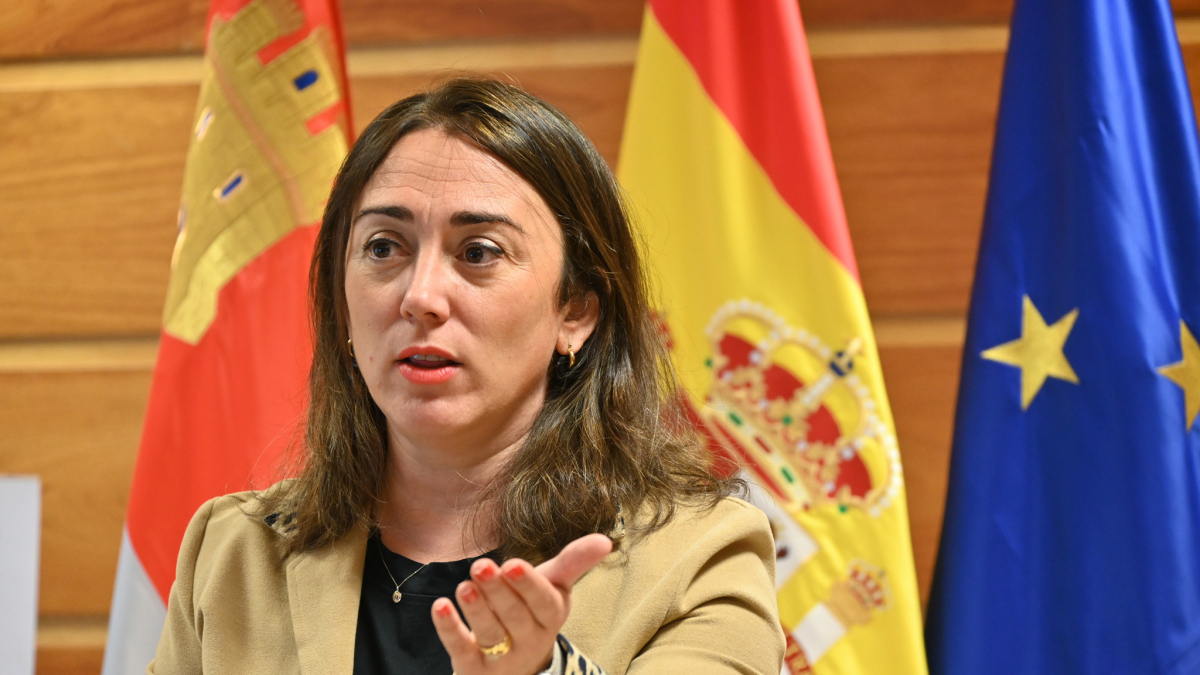 La consejera de Movilidad y Transformación Digital de Castilla y León, María González Corral.