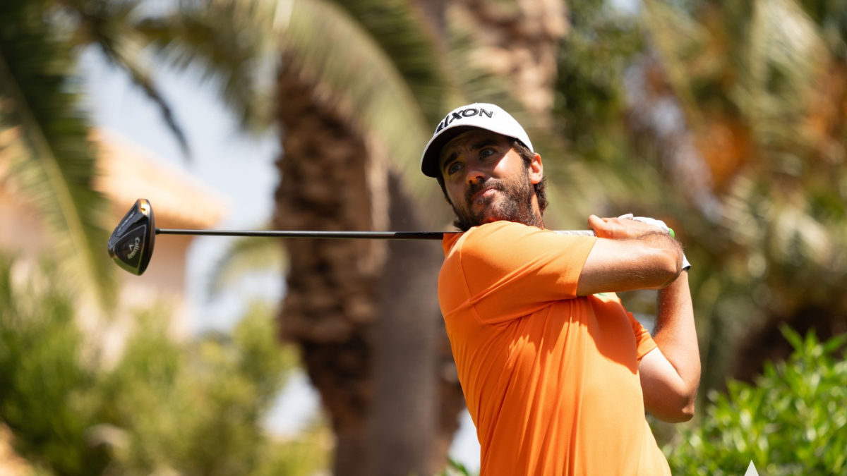 Daniel Berná durante un torneo.