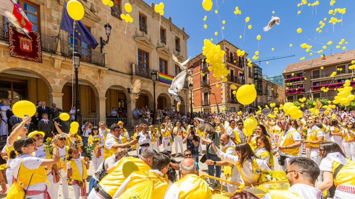 Los sanjuaneros desfilaron en el último día de las fiestas