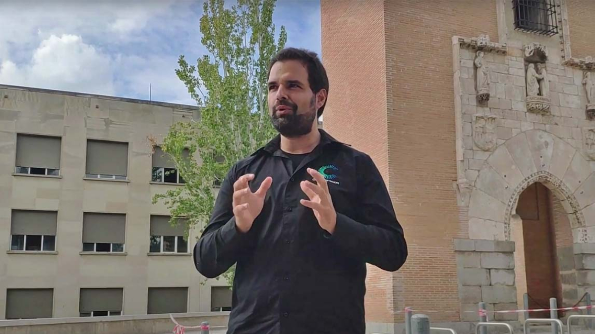 Bhisma Hernández, creador de Clever Solar , una de las firmas sorianas certificadas por ENISA.HDS