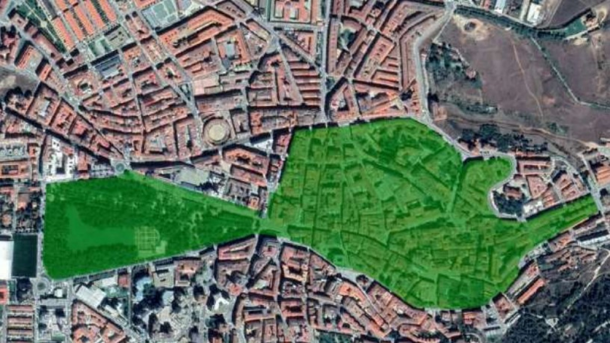 Delimitación de la Zona de Bajas Emisiones de Soria.