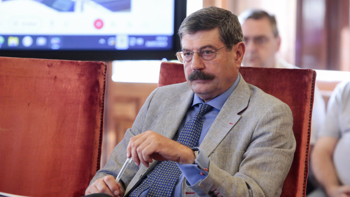 El concejal no adscrito del Ayuntamiento de León, Ildefonso del Fueyo