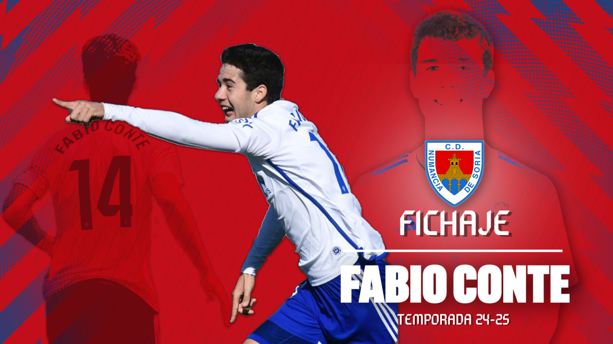 Fabio Conte refuerza el juego ofensivo del Numancia