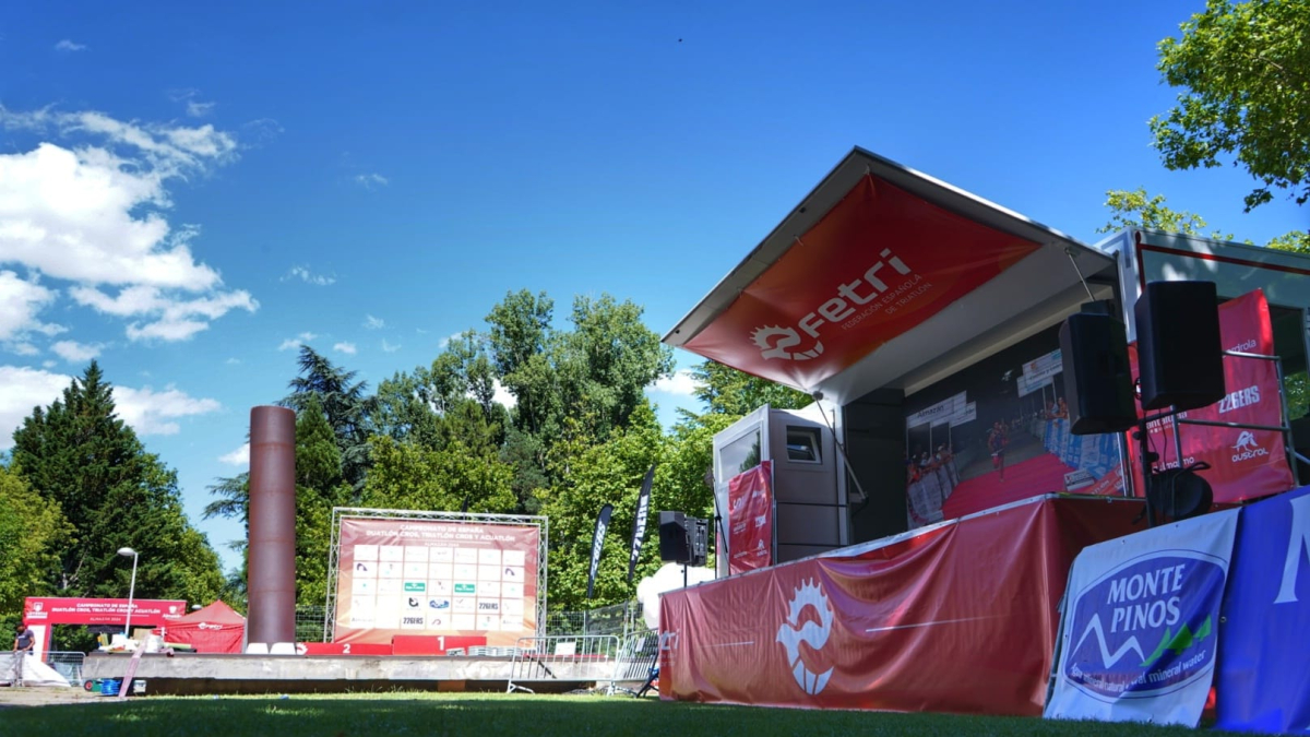 La Federación de Triatlón ya tiene todo preparado para la cita de este fin de semana en Almazán.