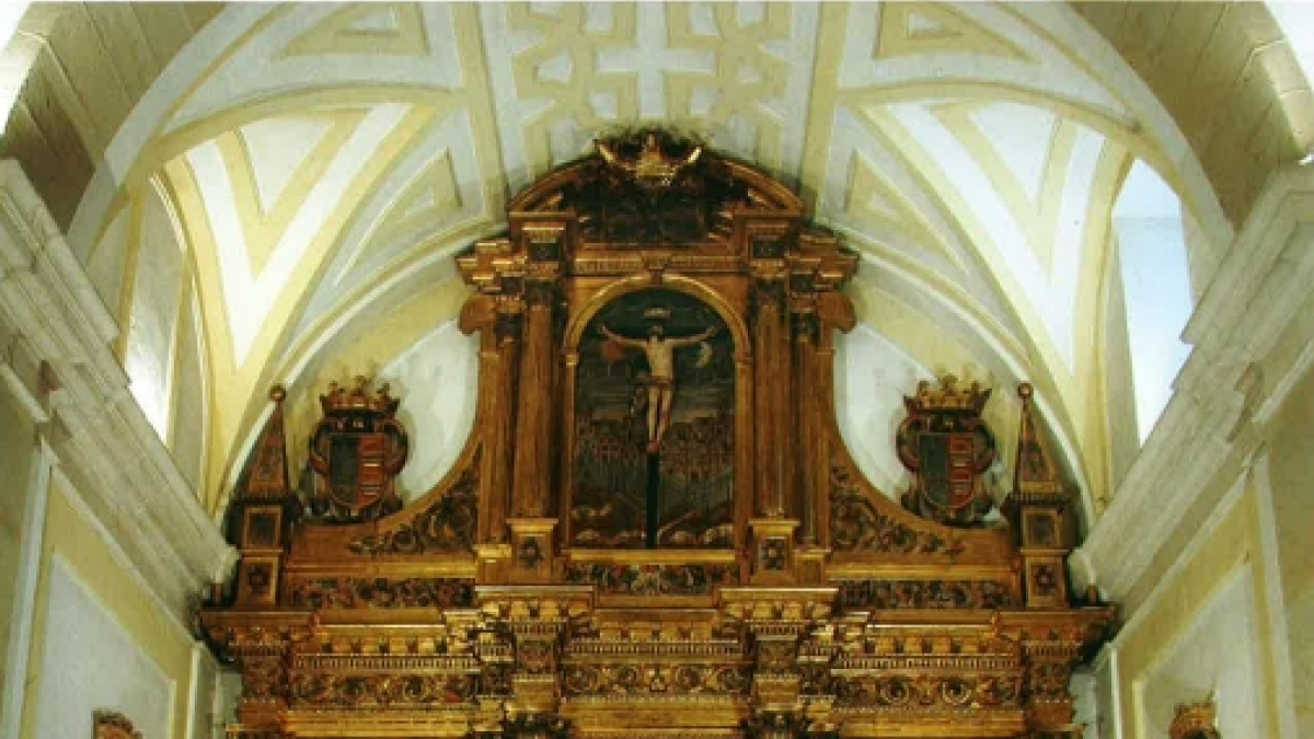 Retablo de la iglesia de San Leonardo.