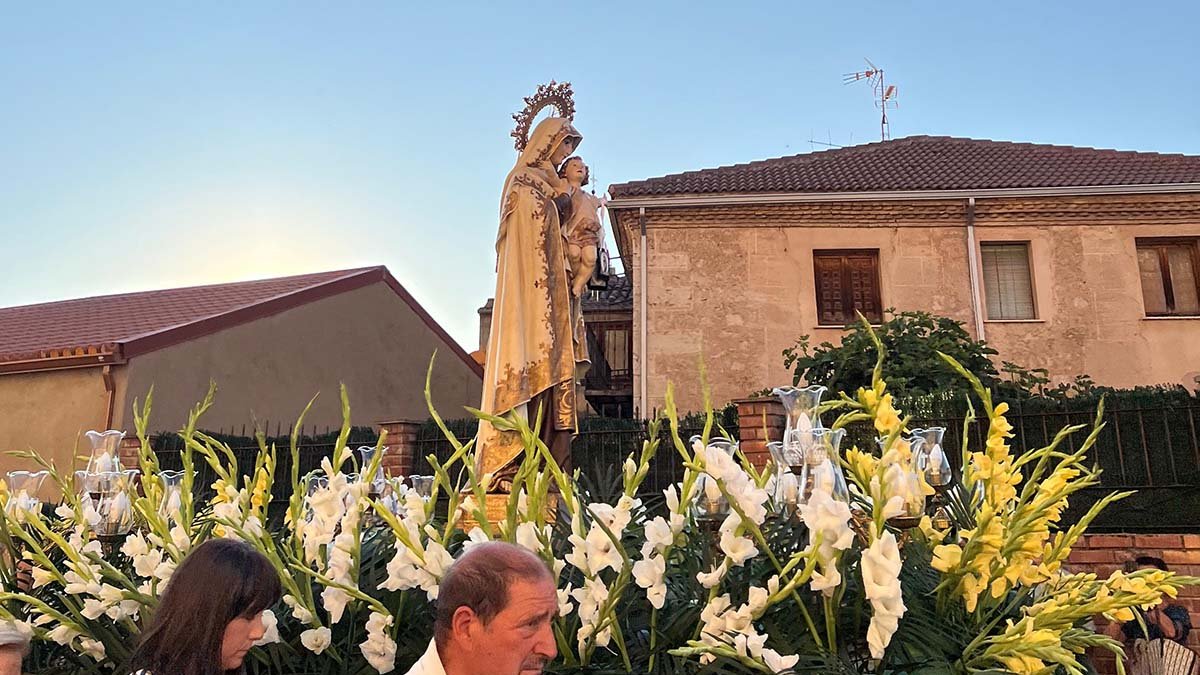 Procesión de El Carmen en El Burgo de Osma