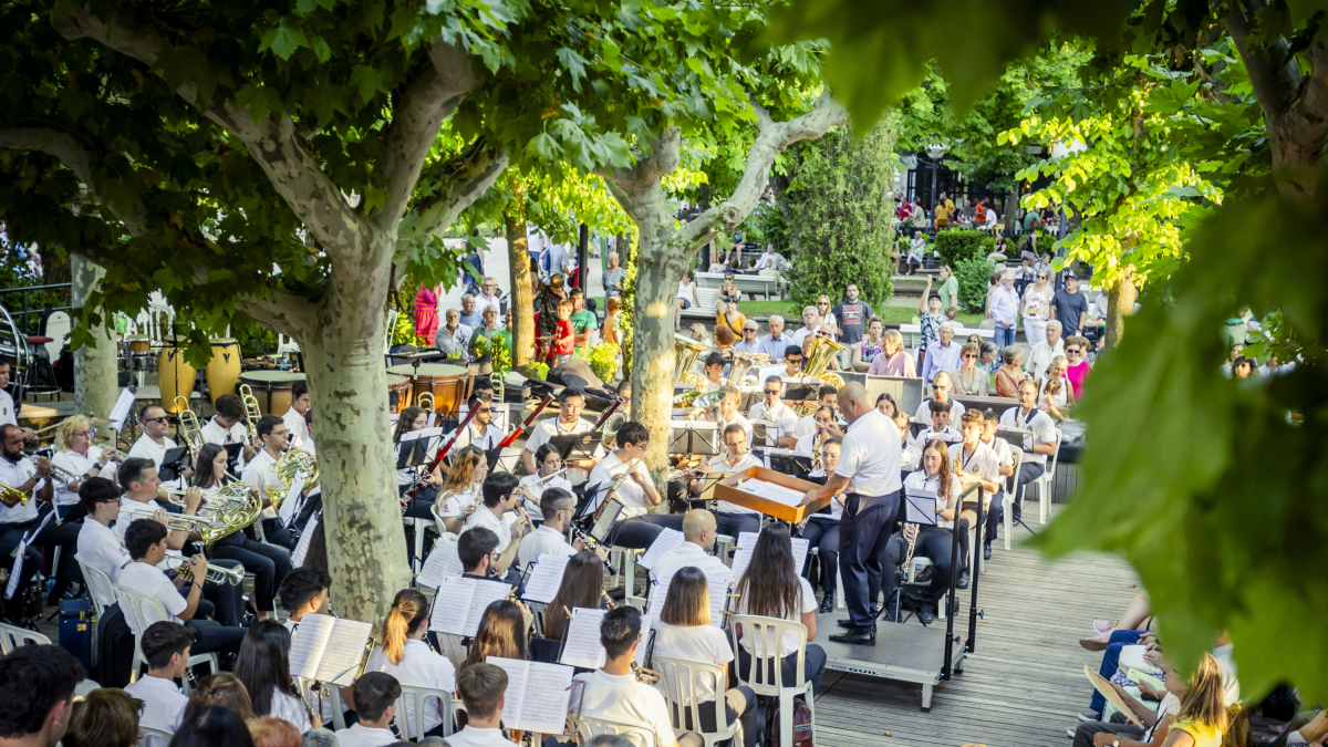 Concierto de la Banda en la Dehesa. MARIO TEJEDOR