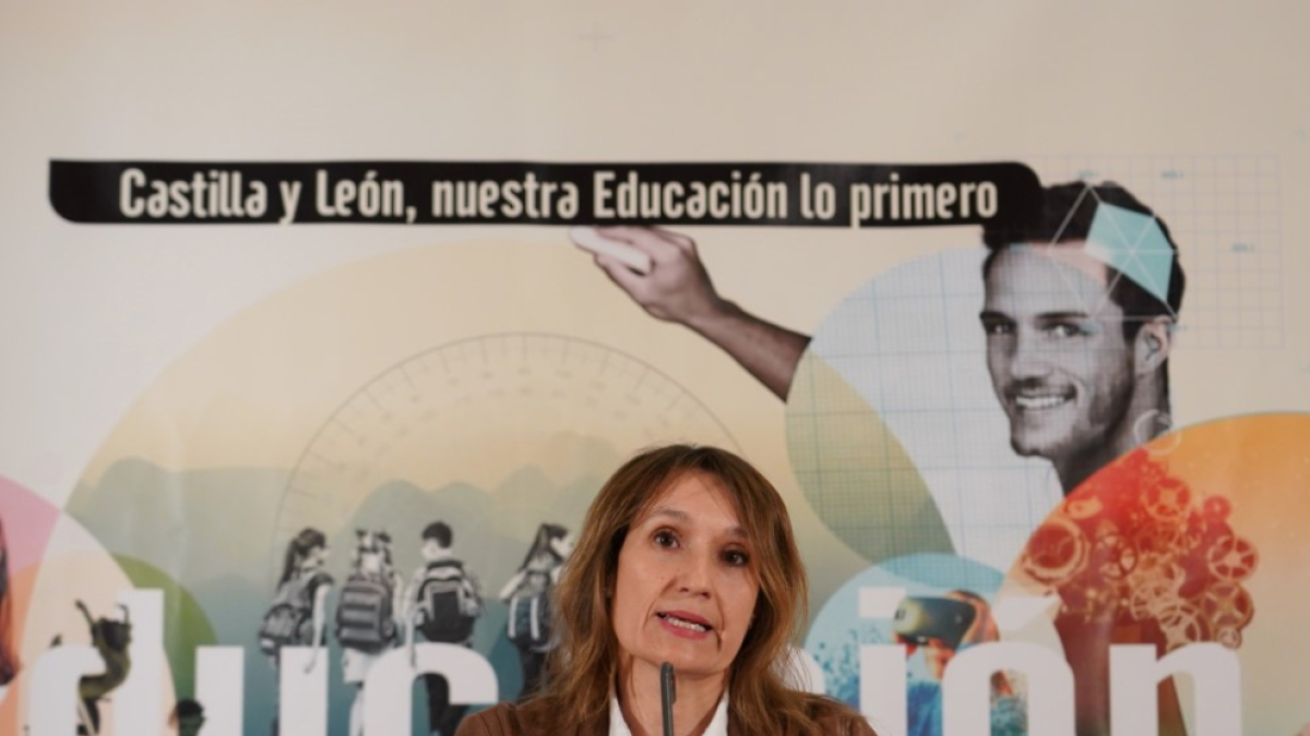La soriana Rocío Lucas es la consejera de Educación.
