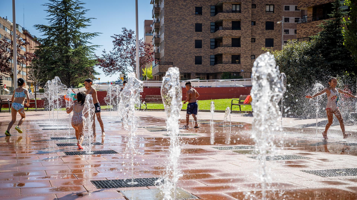 Imagen de principios de mes, con las primeras altas temperaturas del verano.